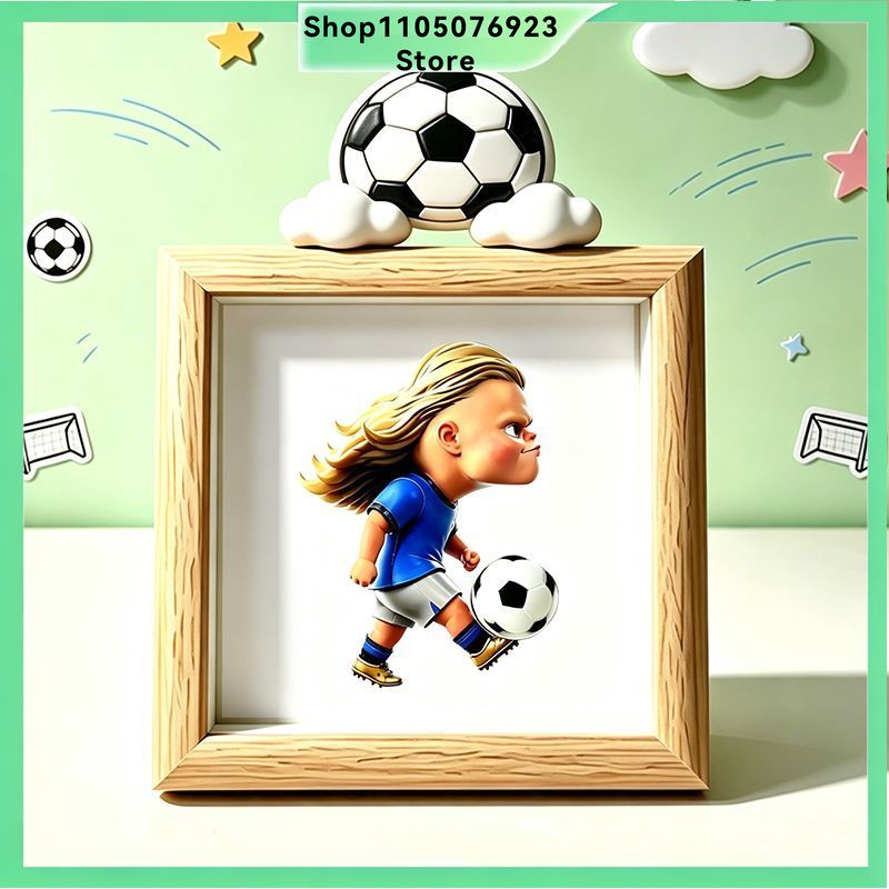 Photography History - Ornamen Bingkai Foto Bertema Sepak Bola