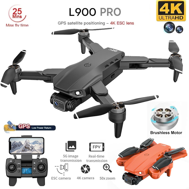 Photography Drone - L900 Pro Drone mainan kamera ganda