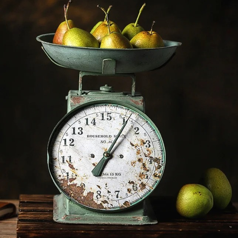 Photography Vintage Style - Timbangan Vintage untuk Styling Makanan, Properti