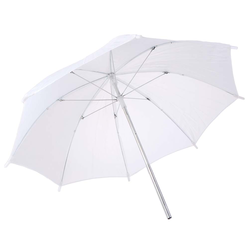 Photography Umbrella Light - Payung Fotografi 50cm/20Inci dengan Pegangan Logam,