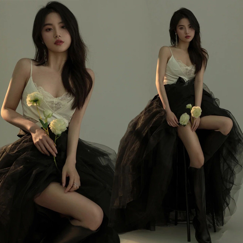 Photography Of The Year - Kostum Fotografi Black Angel Lace Gaya