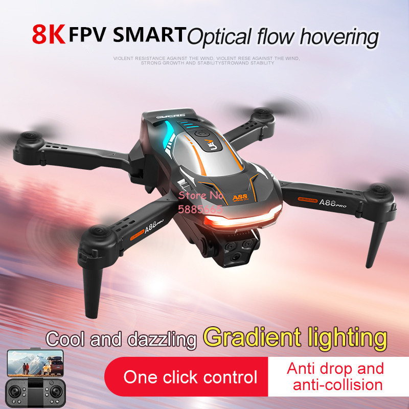 Drone RC 8K Fotografi Udara de - Photography Drone ulasan dan harga