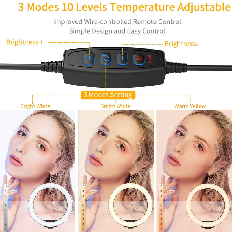 Lampu Cincin Selfie 16/26/33Cm - Photography Treatment ulasan dan harga