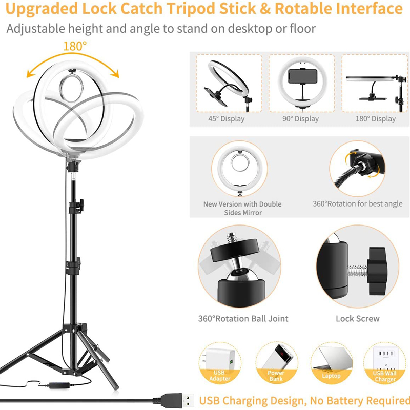 Lampu Cincin Selfie 16/26/33Cm - Photography Treatment ulasan dan harga