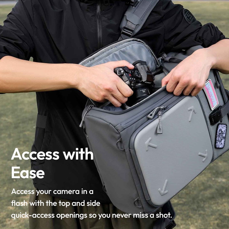 Ulanzi BP04 tas ransel kamera, - Photography Camera ulasan dan harga