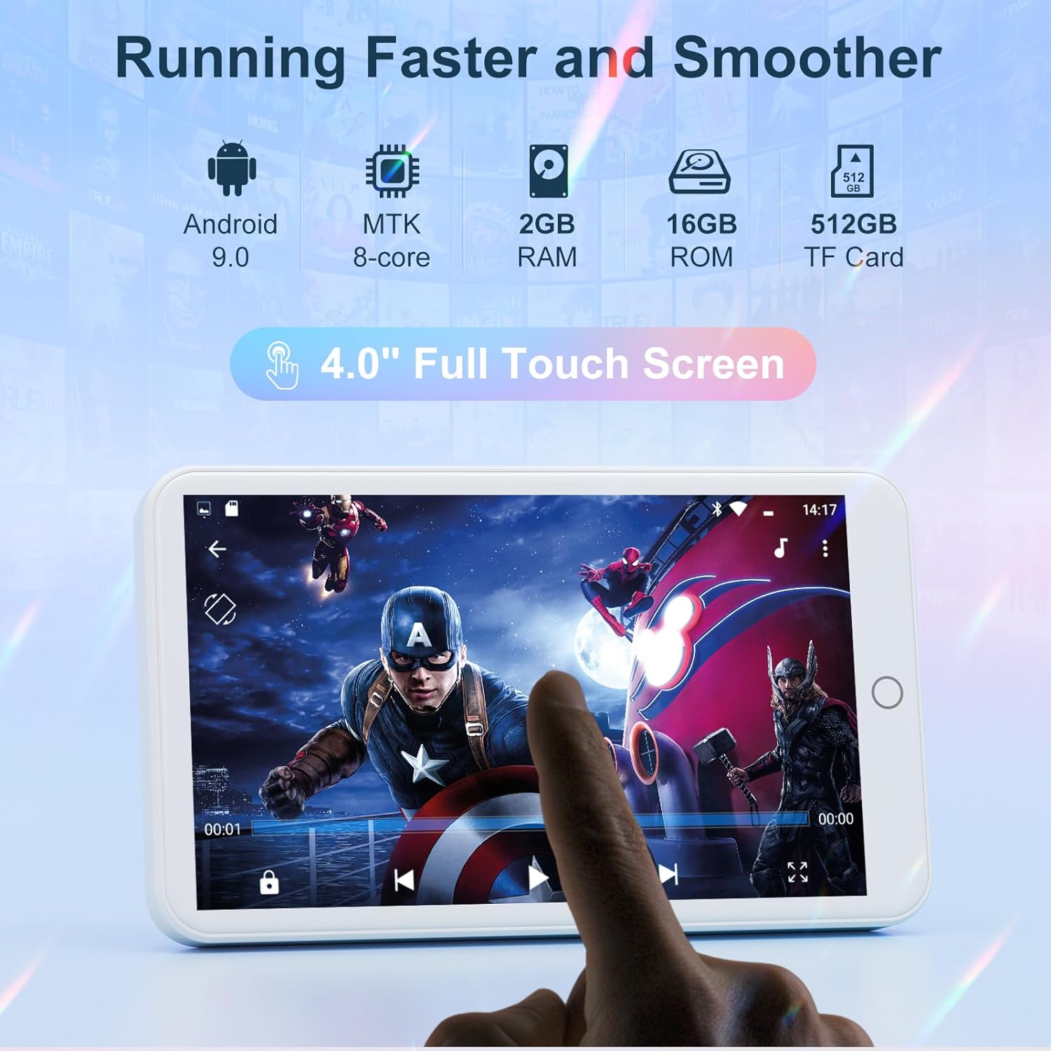 MECHEN 16GB Android 9.0 Pemuta - Photography History ulasan dan harga