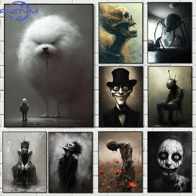 Poster Retro Seni Gelap Penyih - Photography Dark ulasan dan harga
