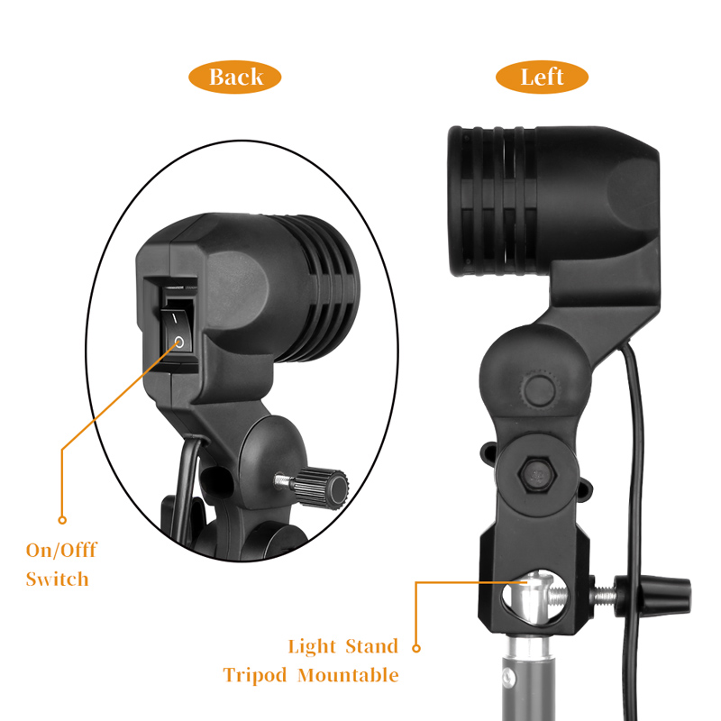 1.8M Kabel Kabel Bohlam Berdir - Photography Umbrella Light ulasan dan harga