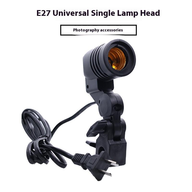 Kabel Hitam 1.8M Soket E27 Sof - Photography Umbrella Light ulasan dan harga