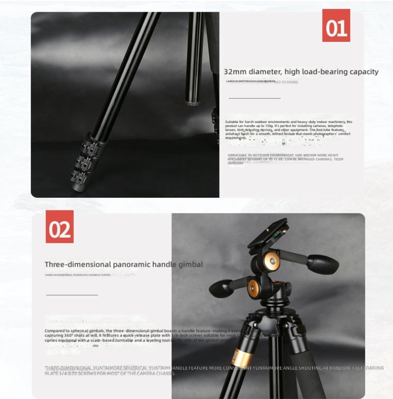 Tripod kamera dari paduan alum - Photography Camera ulasan dan harga