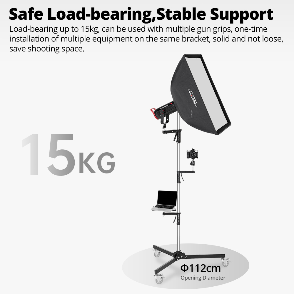 Ambitful 71cm-255cm AL250 Gun  - Photography Darkroom ulasan dan harga