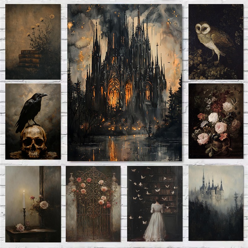 Lukisan Kanvas Poster Hewan Bu - Photography Dark ulasan dan harga