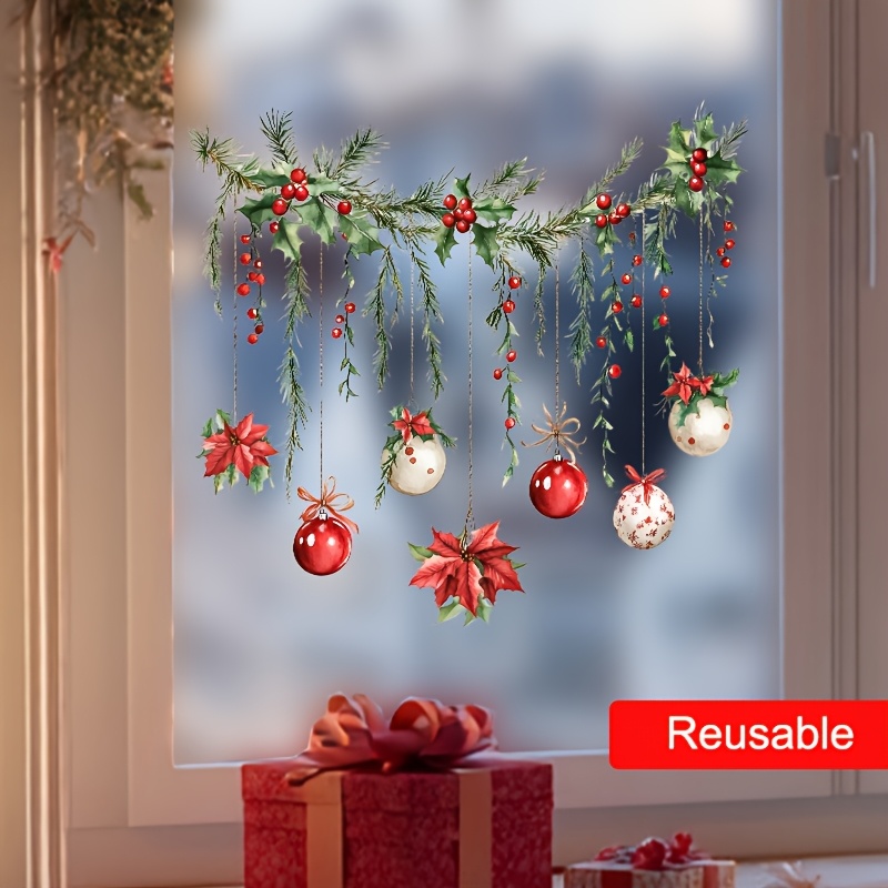 Stiker Jendela Natal Dekorasi  - Photography Of The Year ulasan dan harga