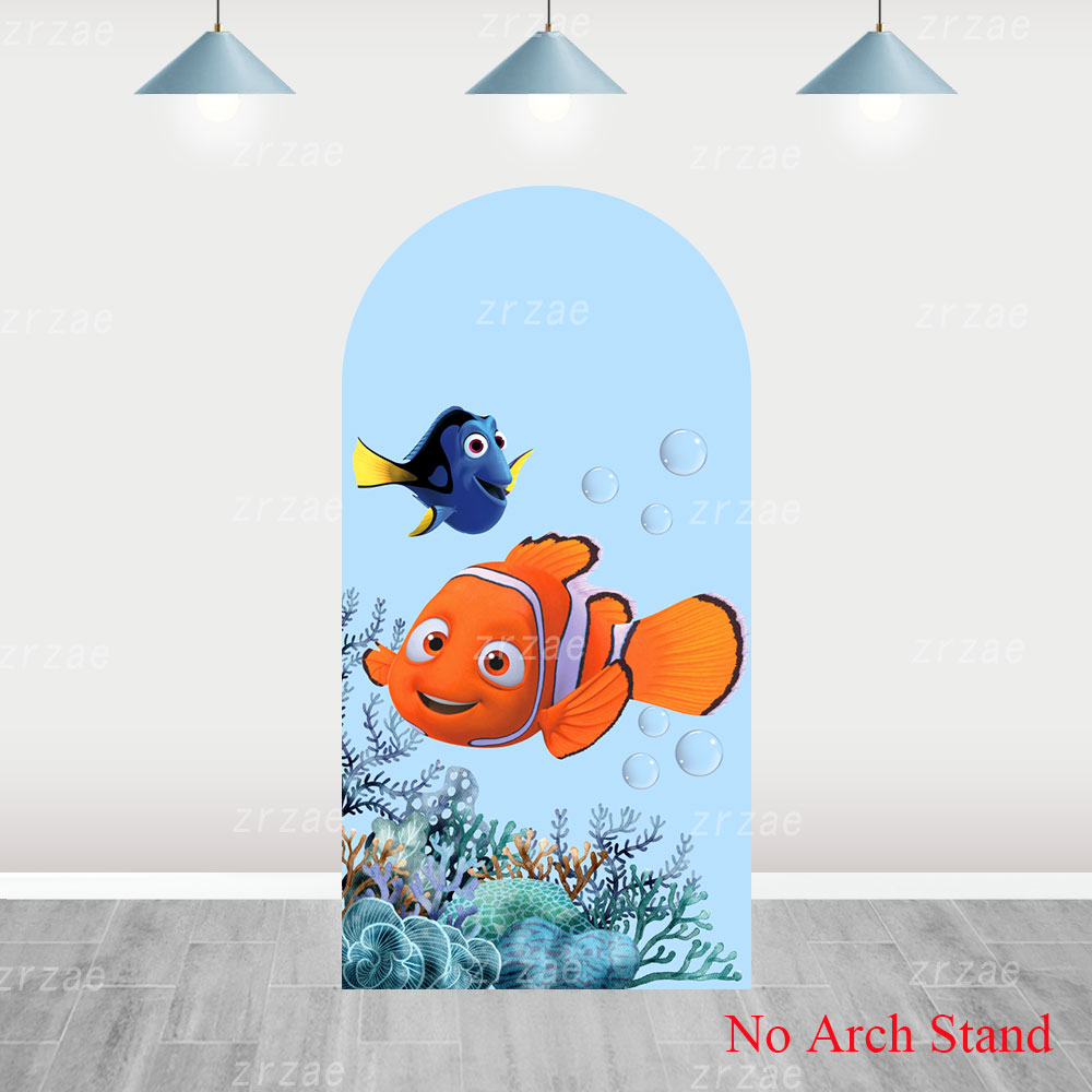 Backdrop Foto Kartun Finding N - Photography Class ulasan dan harga