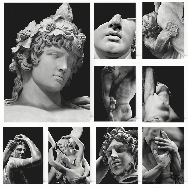 Poster Patung Tubuh Mitologi Y - Photography History ulasan dan harga