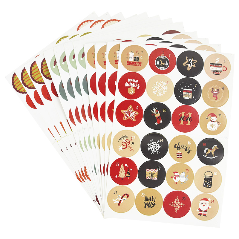 1-24 Stiker Angka Kalender Adv - Photography Of The Year ulasan dan harga