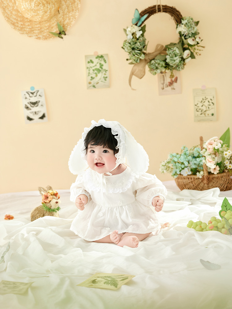 Pakaian Fotografi Bayi Perempu - Photography Vintage Style ulasan dan harga