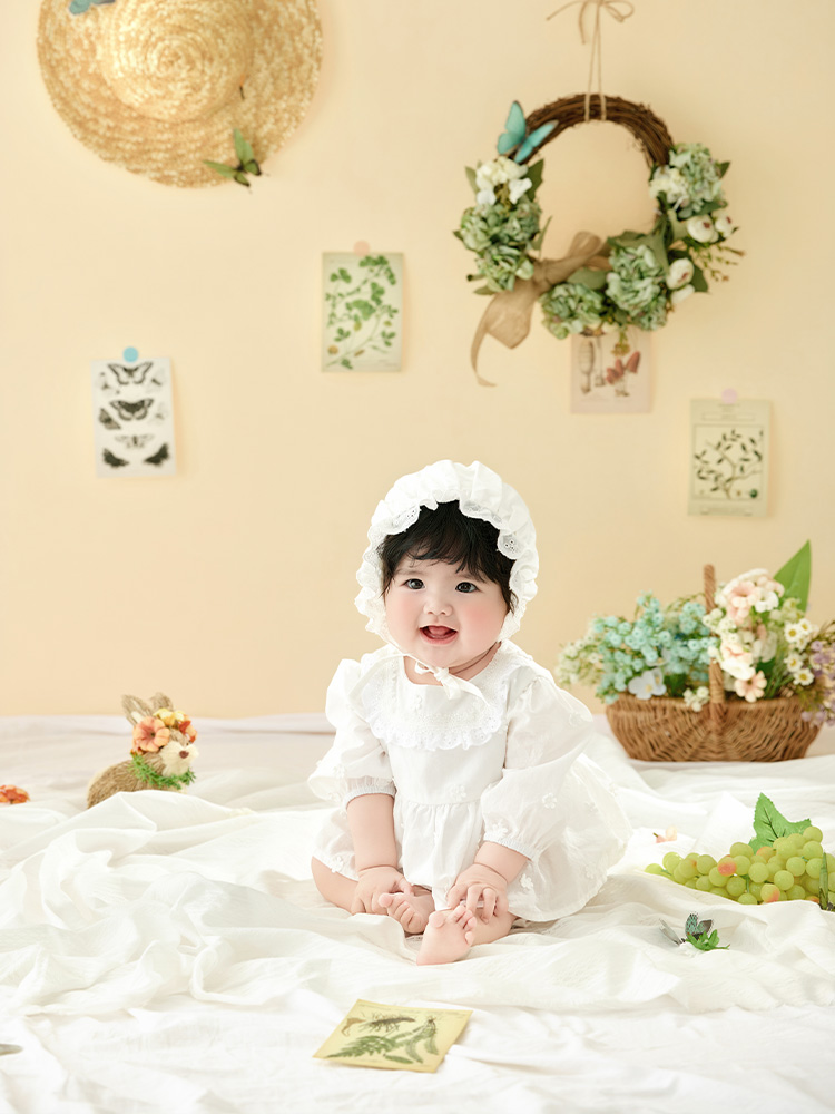 Pakaian Fotografi Bayi Perempu - Photography Vintage Style ulasan dan harga