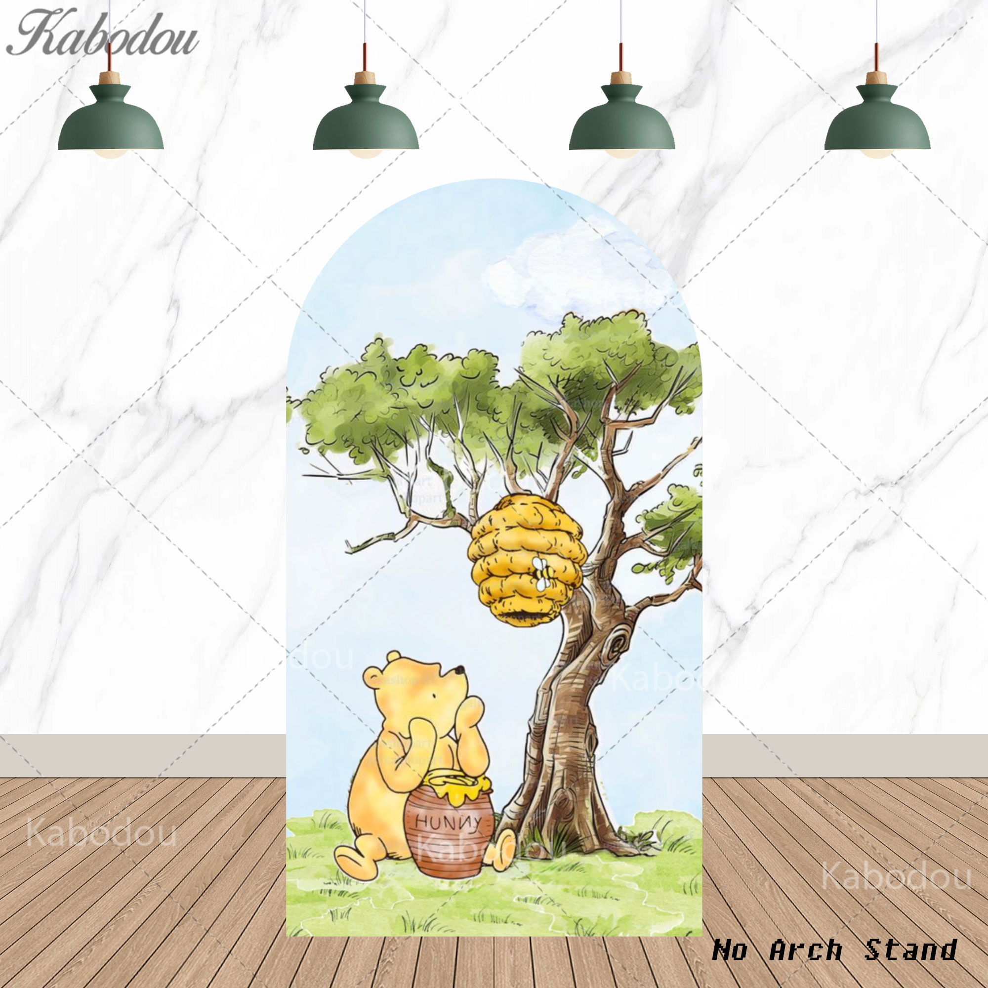 Winnie the Pooh Arch Latar Bel - Photography Class ulasan dan harga