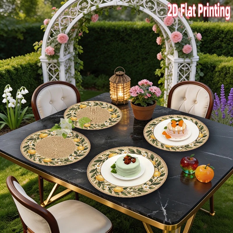 4-Piece Placemat Cetak 2D - Im - Photography Of The Year ulasan dan harga