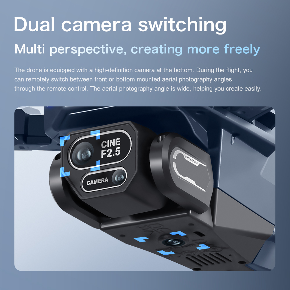 Drone brushless 2025 GTR8 baru - Photography High Angle ulasan dan harga