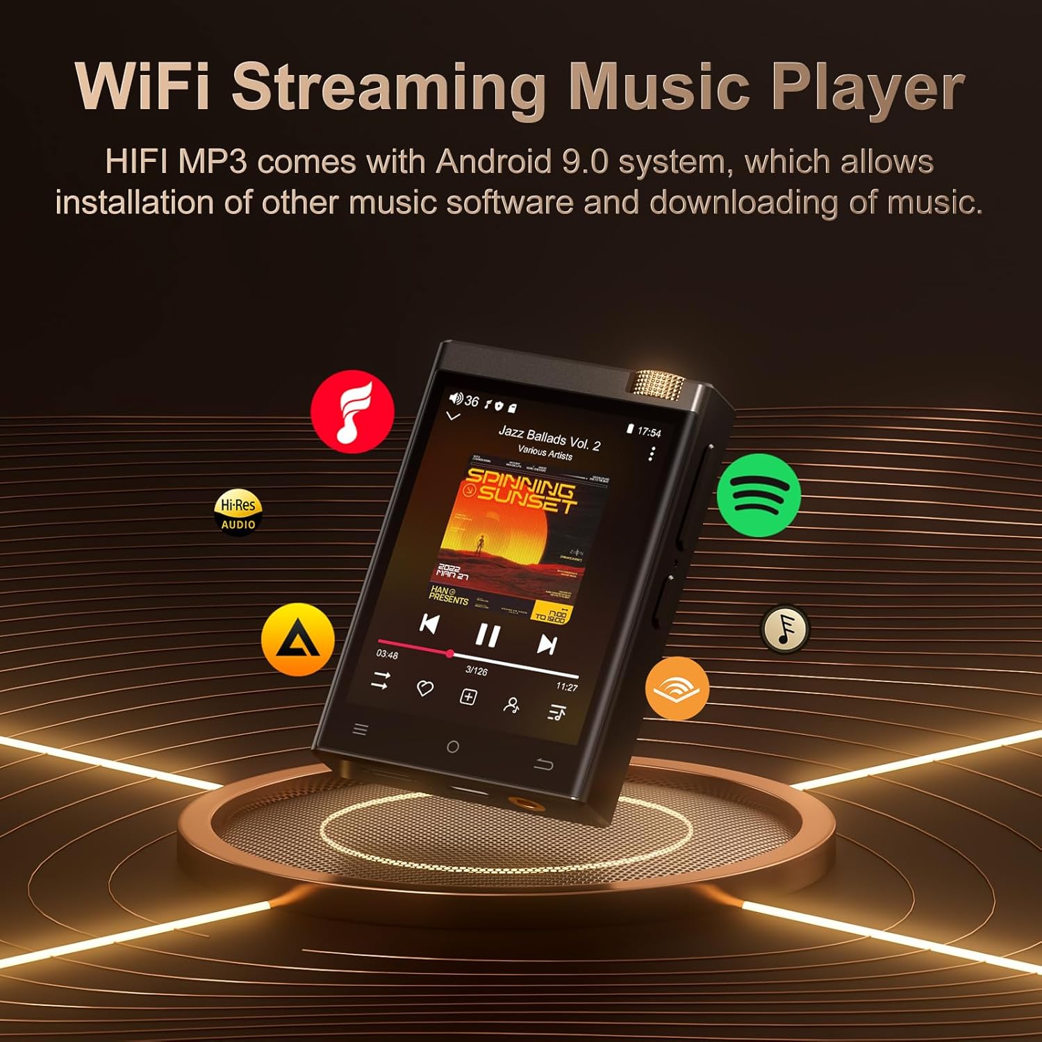 Pemutar MP3 Hi-Fi dengan Bluet - Photography History ulasan dan harga