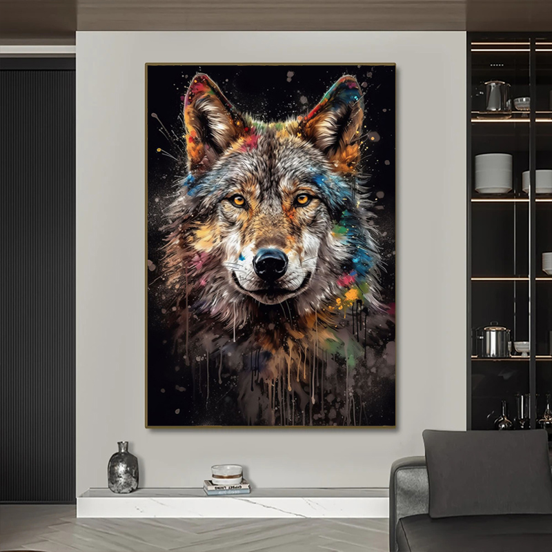 Lukisan kanvas Poster potret h - Photography Duck ulasan dan harga